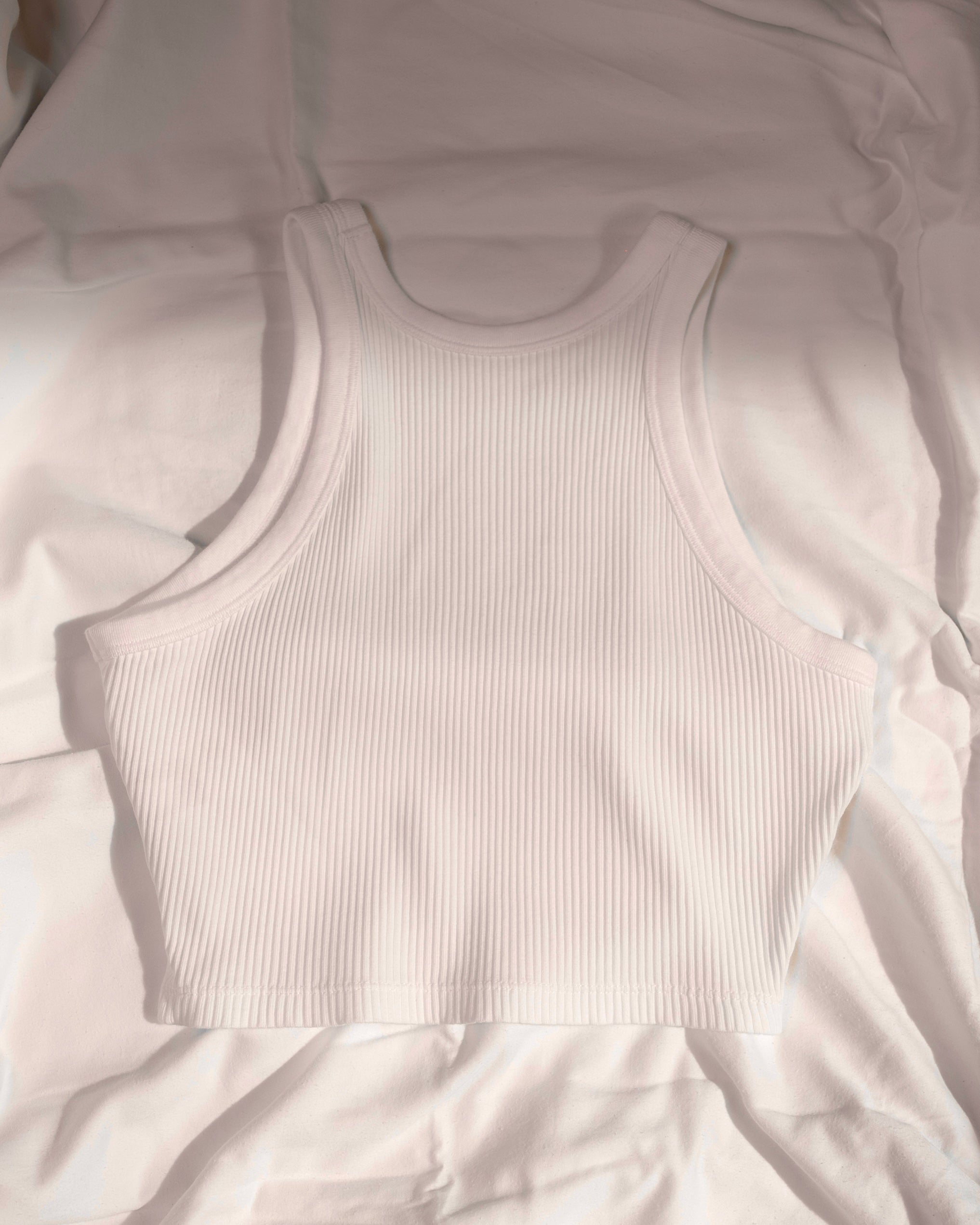 Ribbed Cropped Tank