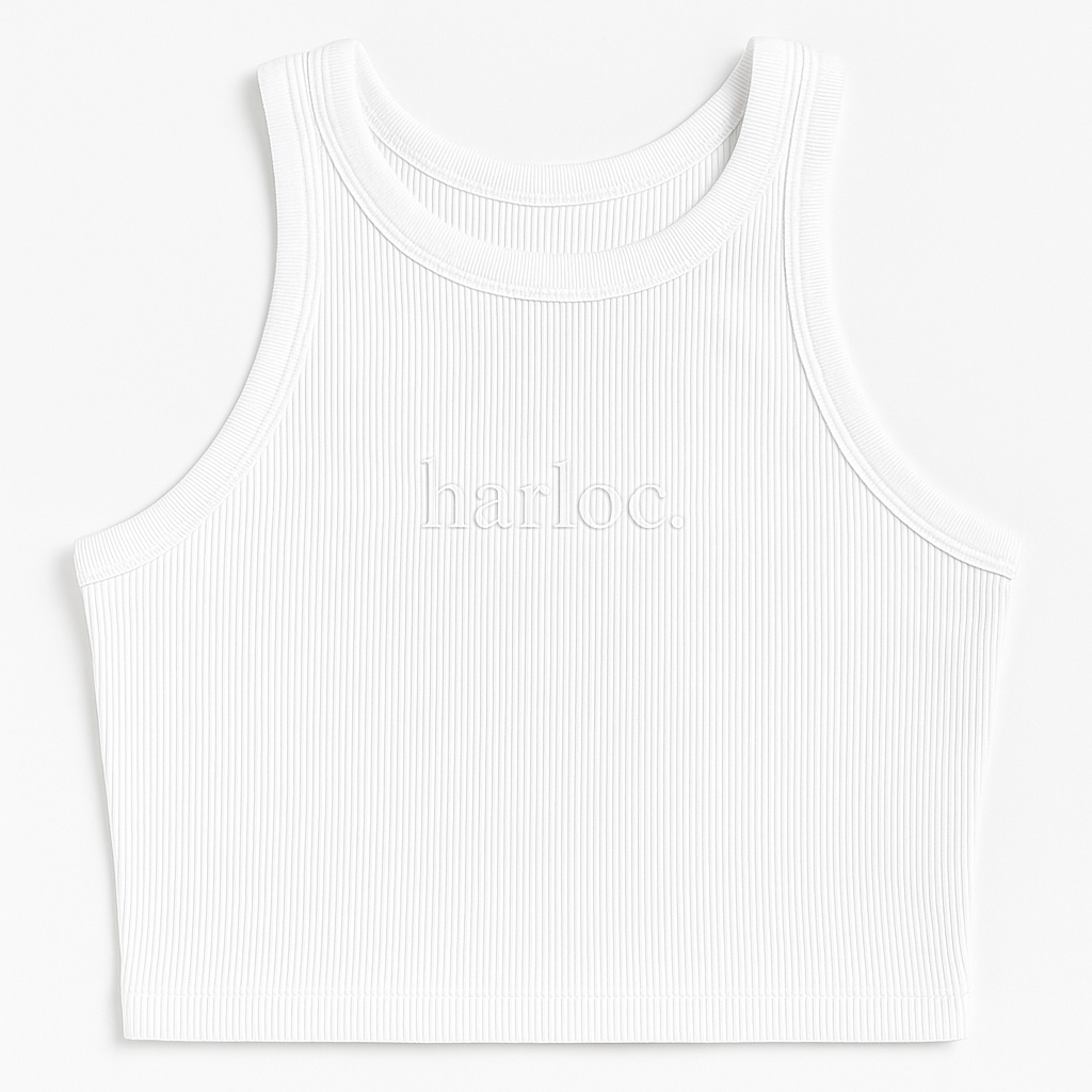 Ribbed Cropped Tank