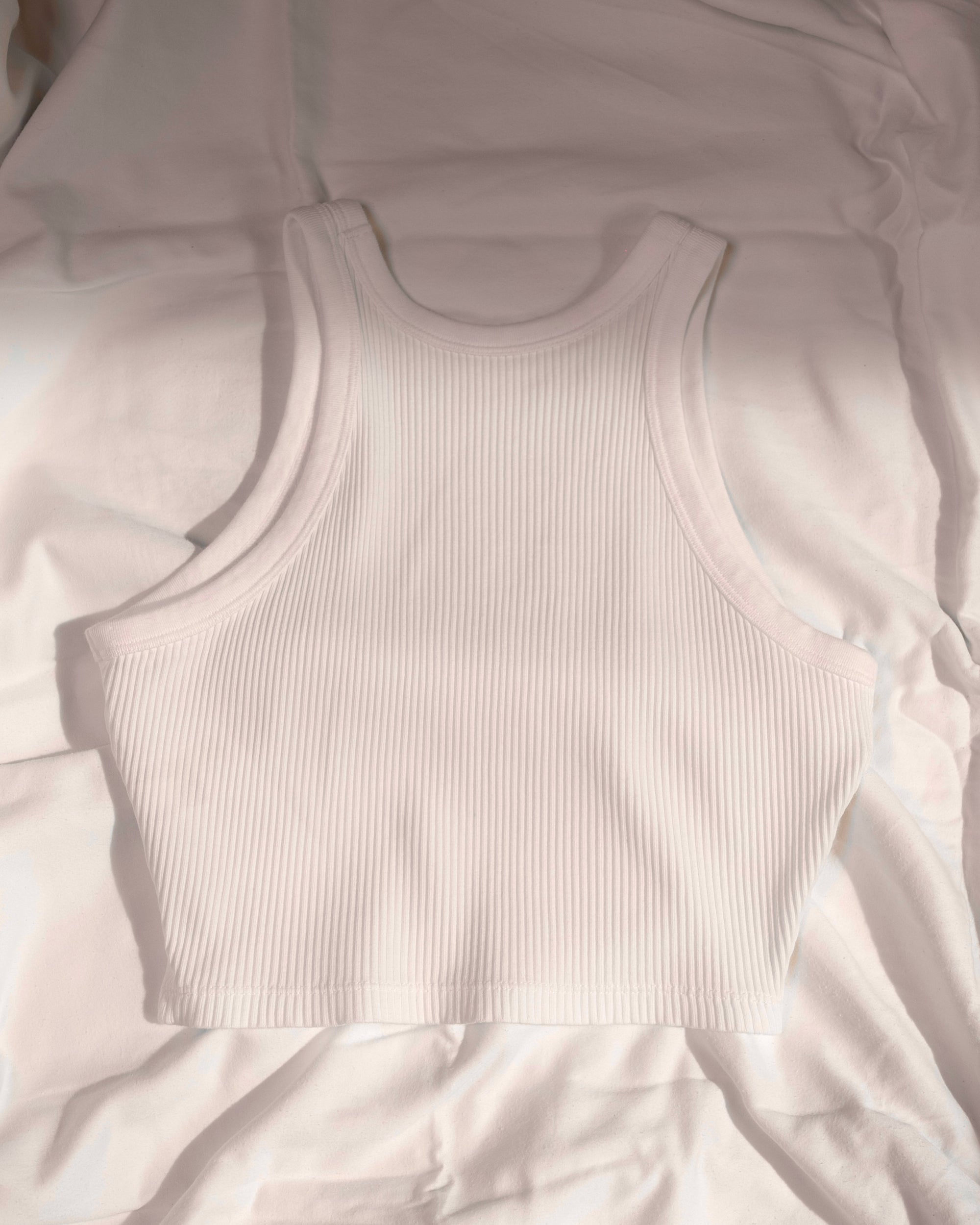 Ribbed Cropped Tank