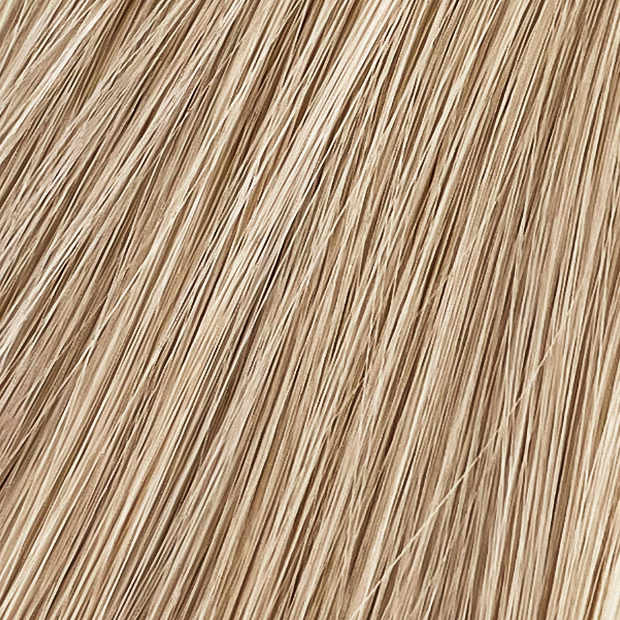 Oat is our soft buttery blonde. You ain’t no run of the mill. Feel your oats.  Stylist lingo: Natural/gold level 9  Harloc Tape-In Extensions are made from ethically sourced, premium, Remy Slavic Hair. These reusable hair extensions can be used to add length, volume, chemical-free colour, or to correct or enhance a haircut. Available in 16 beautiful shades. Combine multiple colours to create a custom colour blend and perfect match.