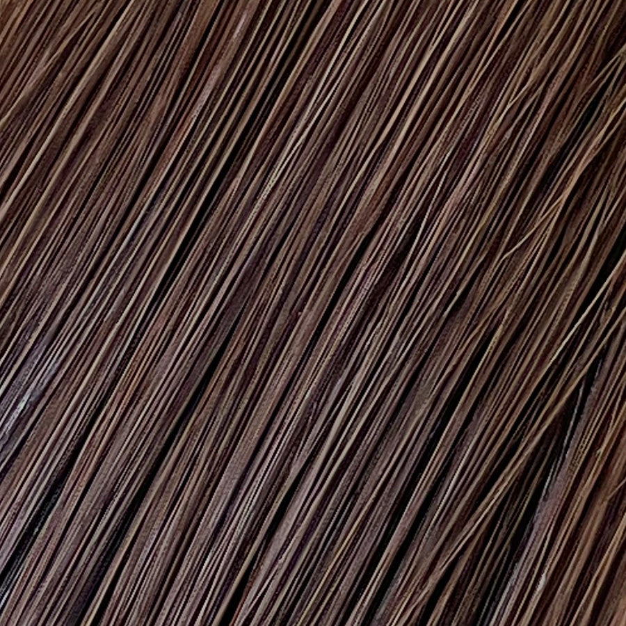 Sage is our medium brown, with golden undertones. This sage doesn’t need to be burned to ward off any bad energy.   Stylist lingo: Natural level 6  Harloc Tape-In Extensions are made from ethically sourced, premium, Remy Slavic Hair. These reusable hair extensions can be used to add length, volume, chemical-free colour, or to correct or enhance a haircut. Available in 16 beautiful shades. Combine multiple colours to create a custom colour blend and perfect match.