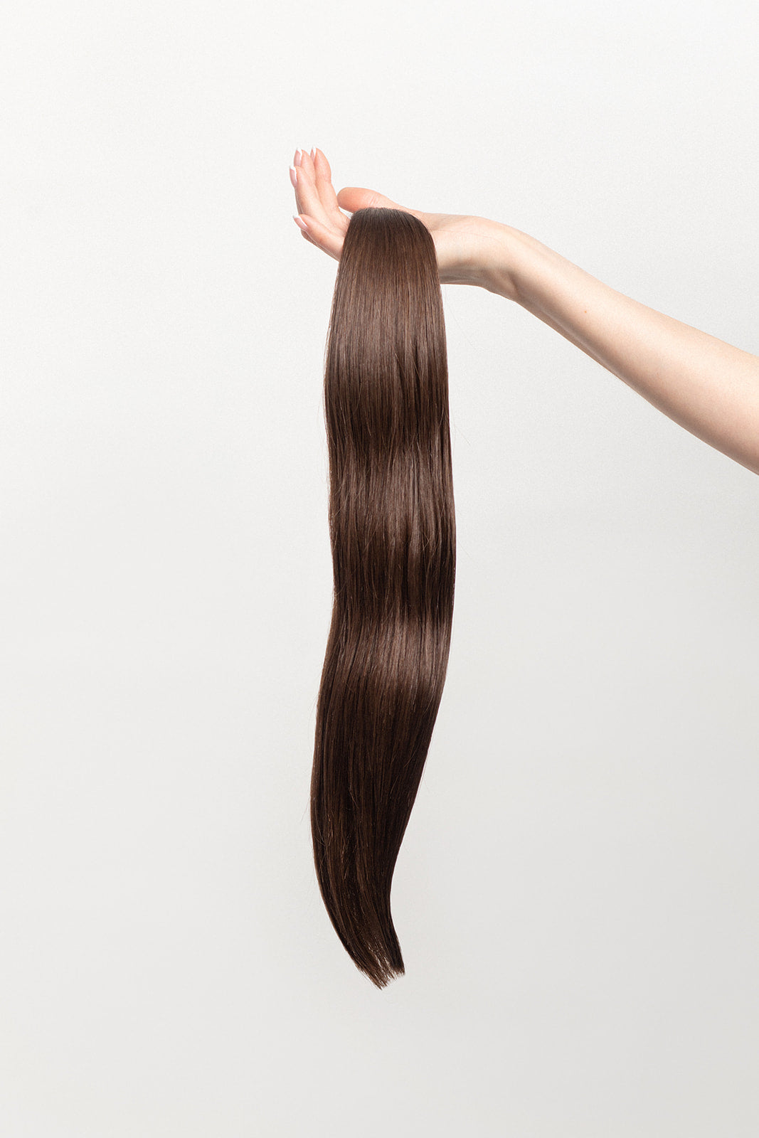 Sage is our medium brown, with golden undertones. This sage doesn’t need to be burned to ward off any bad energy.   Stylist lingo: Natural level 6  Harloc Tape-In Extensions are made from ethically sourced, premium, Remy Slavic Hair. These reusable hair extensions can be used to add length, volume, chemical-free colour, or to correct or enhance a haircut. Available in 16 beautiful shades. Combine multiple colours to create a custom colour blend and perfect match.
