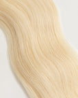 Porcelain is one of our brightest blondes with neutral undertones. Stylist lingo: Natural/beige level 10 The Harloc Ponytail Extension is our clip-in ponytail that is made from ethically sourced, Remy Slavic hair. It is a quick way to instantly add length and volume to your ponytail and it comes in two lengths, 18-20” and 20-24”. It comes with a velcro base and clip to secure the ponytail. Available in 10 of our beautiful shades.